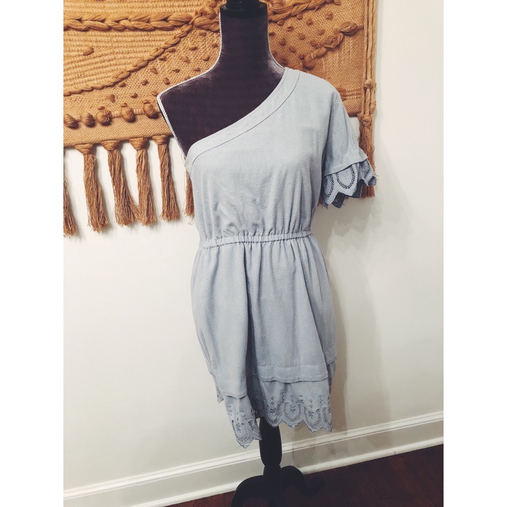 Madewell summertime one-shoulder dress
